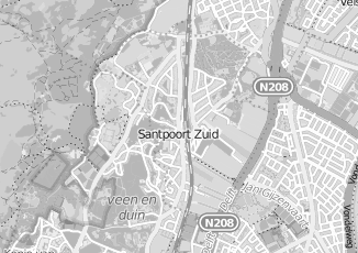 Kaartweergave van Internet in Santpoort zuid