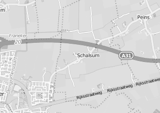 Kaartweergave van Alle inwoners in Schalsum