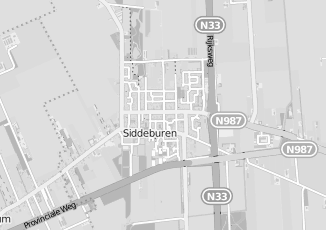 Kaartweergave van Dienstverlening in Siddeburen