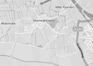 Kaartweergave van Verhuur woonruimte in Steenwijkerwold