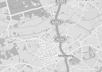 Kaartweergave van Internet in Stramproy