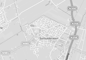 Kaartweergave van Internet in Surhuisterveen