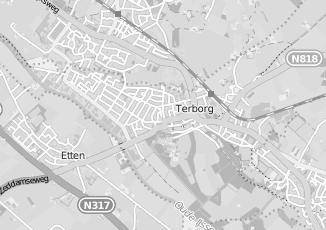 Kaartweergave van Tuin en landschap in Terborg