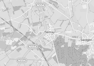 Kaartweergave van Land en tuinbouw in Tienray