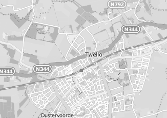 Kaartweergave van Ontwerp in Twello
