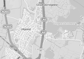 Kaartweergave van Groothandel in vlees in Uitgeest