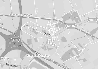 Kaartweergave van Ict in Valburg