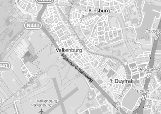 Kaartweergave van Ontwerpen in Valkenburg zuid holland