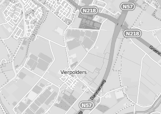 Kaartweergave van Dienstverlening in Vierpolders