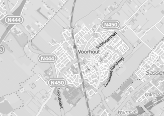 Kaartweergave van Verkoop aan de deur in Voorhout