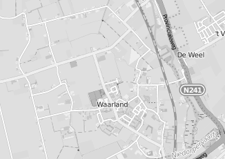 Kaartweergave van Klussenbedrijf in Waarland