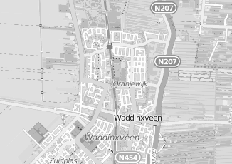 Kaartweergave van Afwerking in Waddinxveen