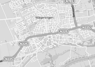 Kaartweergave van Communicatie in Wageningen