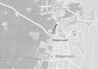 Kaartweergave van Groothandel in grondstoffen in Wapenveld