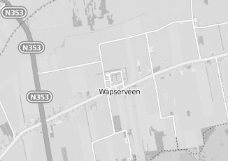 Kaartweergave van H de boer in Wapserveen