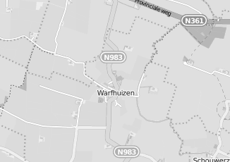 Kaartweergave van Reisbureau in Warfhuizen