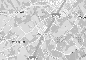 Kaartweergave van Verhuur woonruimte in Wernhout