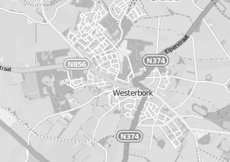 Kaartweergave van Veeteelt in Westerbork