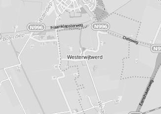 Kaartweergave van Veeteelt in Westerwijtwerd