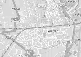 Kaartweergave van Tuin en landschap in Wierden