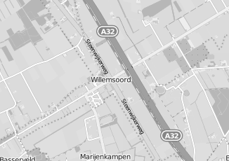 Kaartweergave van Groothandel in Willemsoord