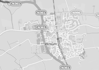 Kaartweergave van Zakelijke dienstverlening in Winsum groningen