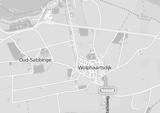 Kaartweergave van Verkoop aan de deur in Wolphaartsdijk