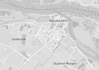 Kaartweergave van Ontwerp in Woudrichem