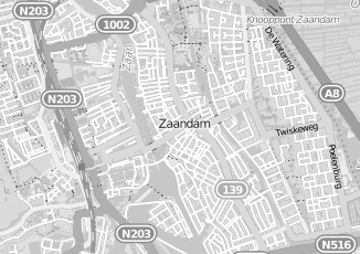 Kaartweergave van Paramedische in Zaandam