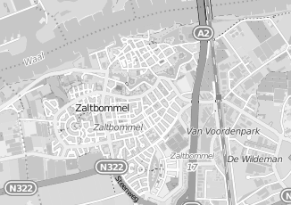Kaartweergave van Bedrijfsautos in Zaltbommel