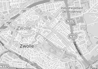 Kaartweergave van Dienstverlenend in Zwolle